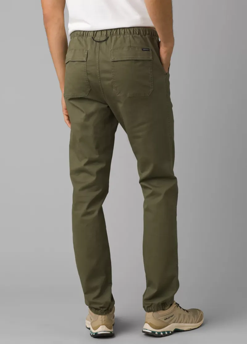 prAna High Rock Pant Men's Climbing Trouser in Cargo Green-1