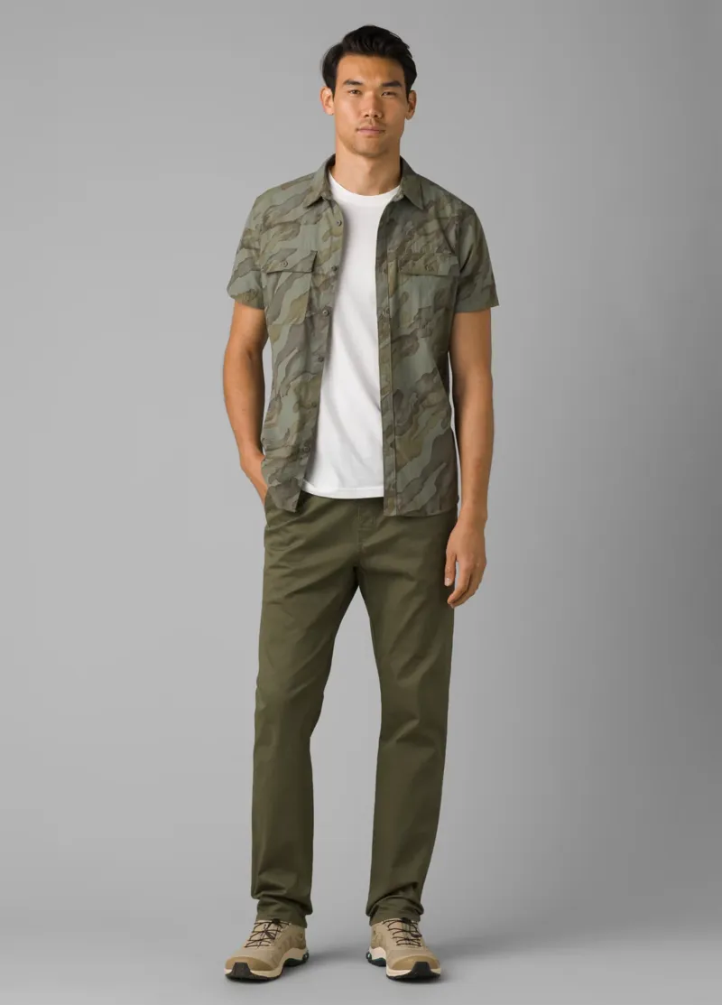prAna High Rock Pant Men's Climbing Trouser in Cargo Green-2