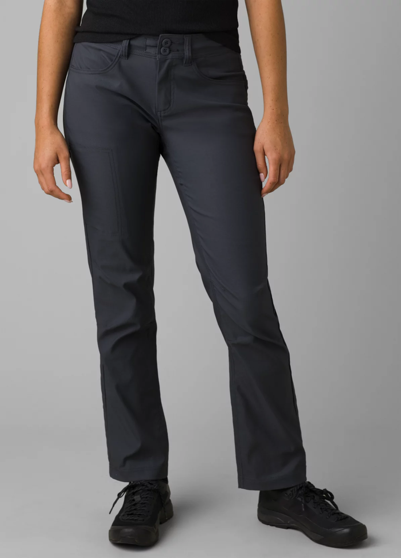 prAna Halle Straight Pant II Women's Trousers in Coal