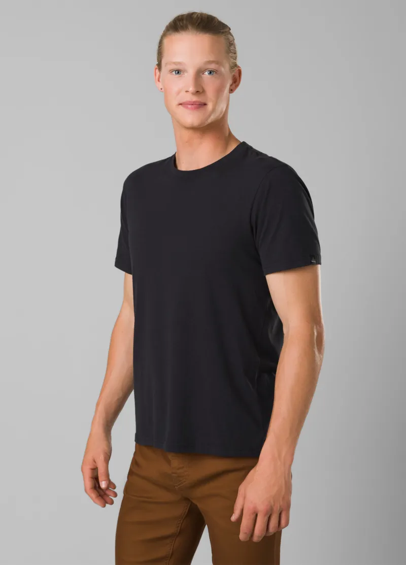 prAna Men's Crew T-Shirt in Black-5
