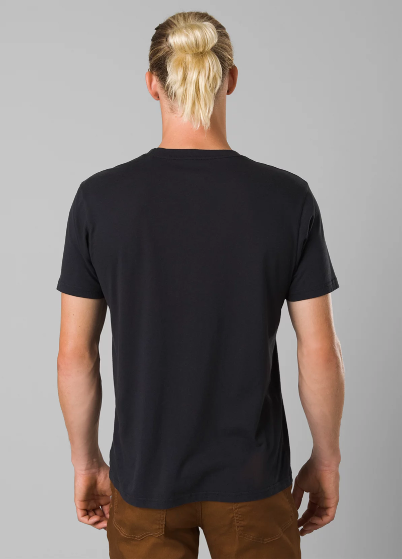 prAna Men's Crew T-Shirt in Black-2