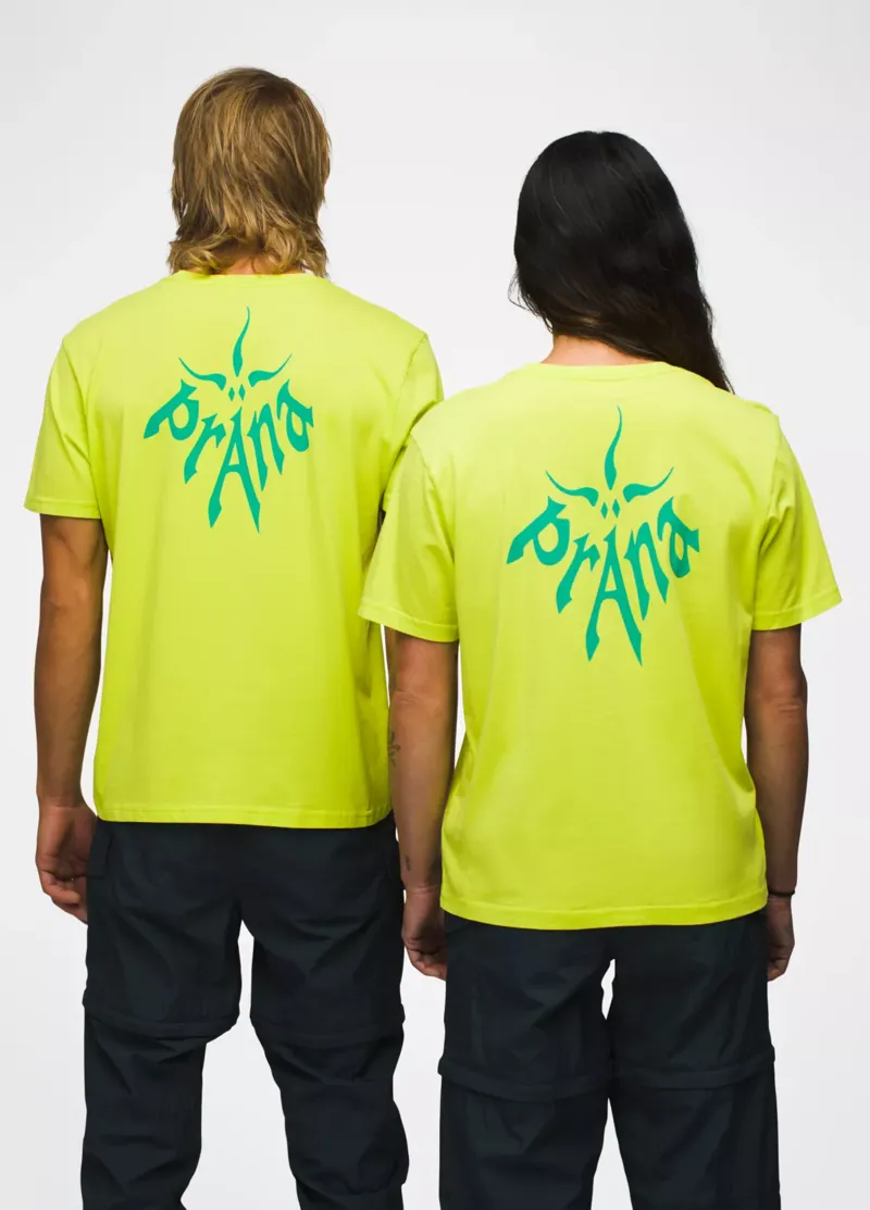 prAna Heritage Graphic SS Tee in Bright Lichen-1