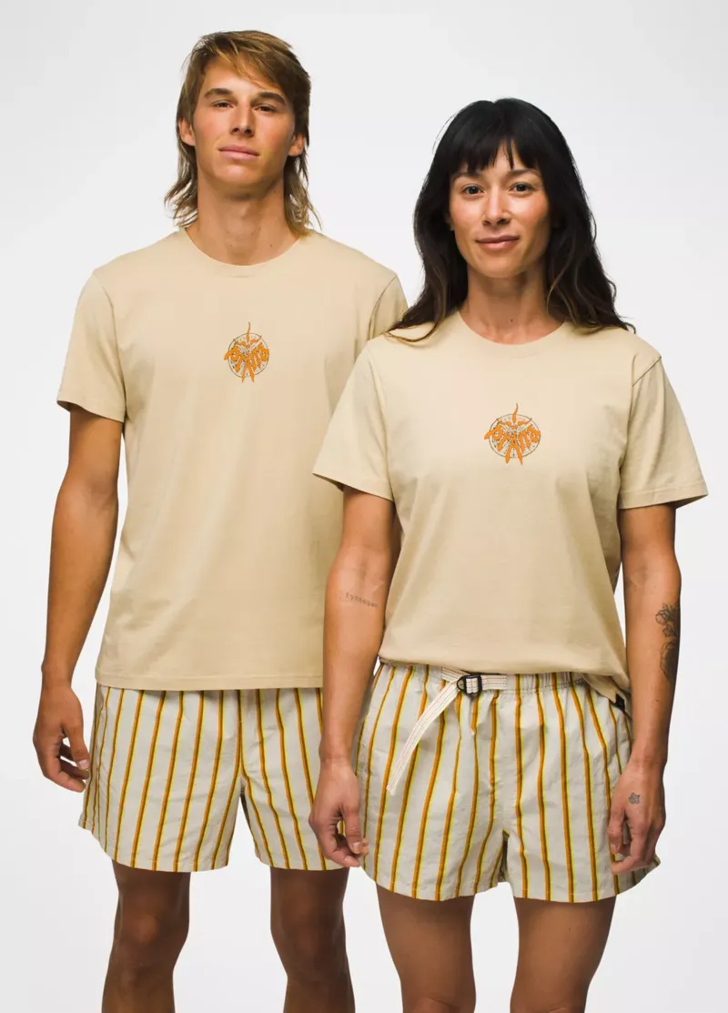 prAna Heritage Graphic SS Tee in Cliffside