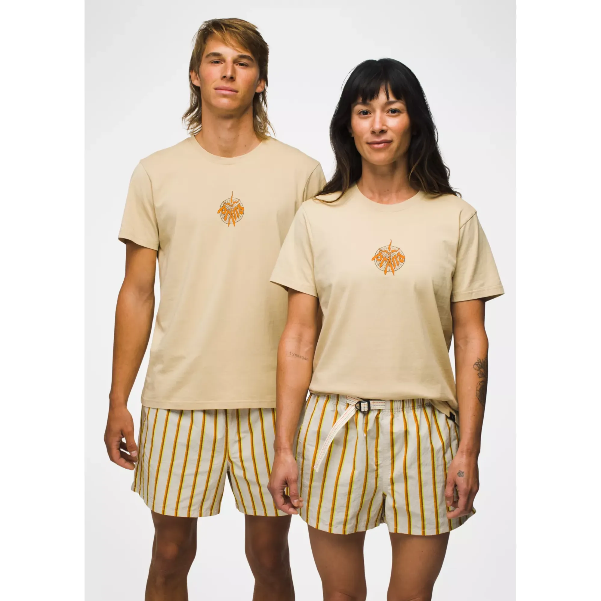 prAna Heritage Graphic SS Tee Unisex T Shirt Bright Lichen