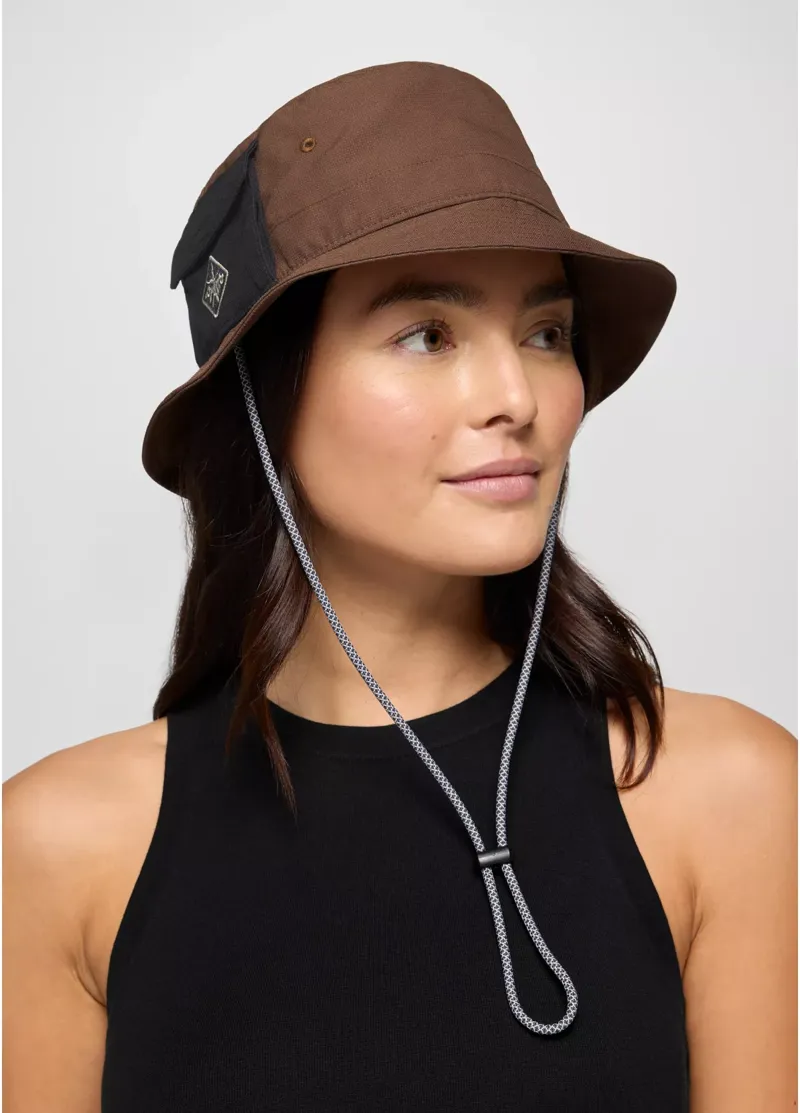 prAna Kootenai Unisex Bucket Hat in Mocha -1