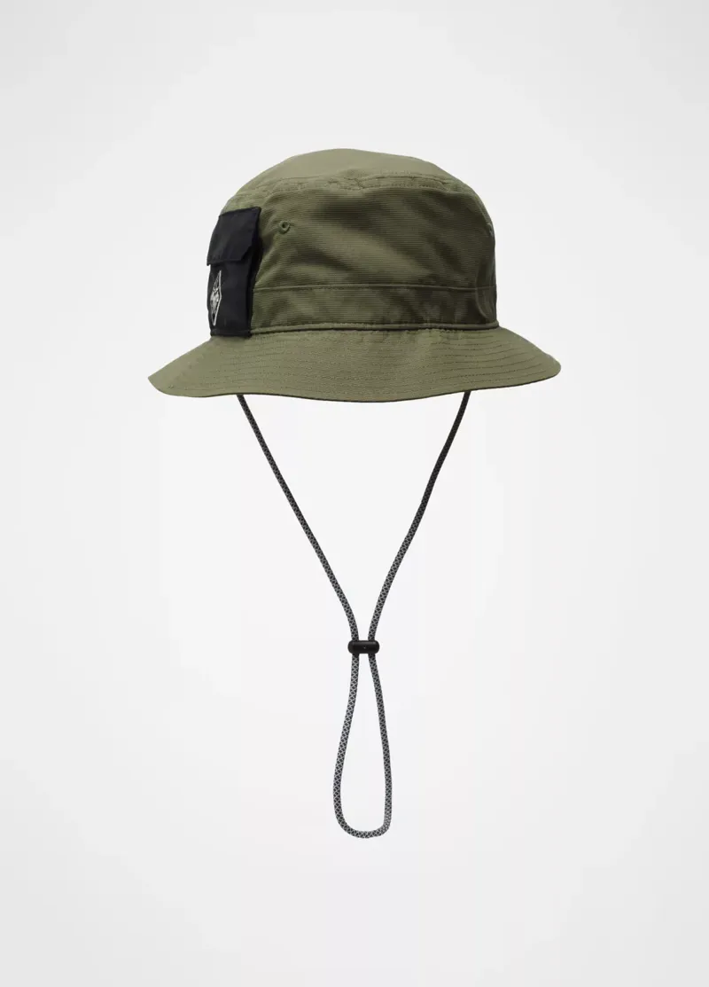 prAna Kootenai Unisex Bucket Hat in Cargo Green 