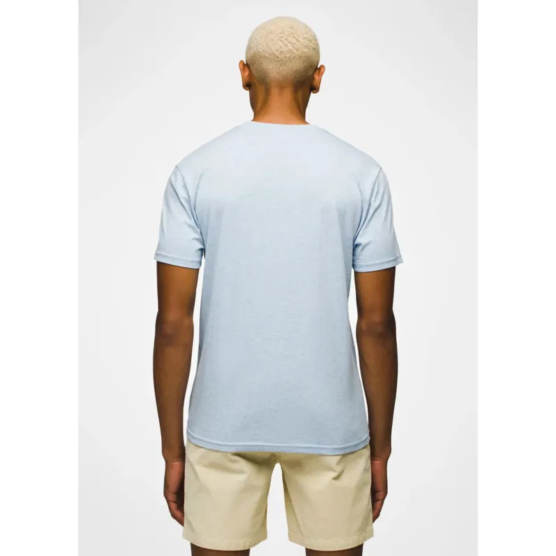 prAna Graphic Short Sleeve Men's T-Shirt in Crescent Bay -1