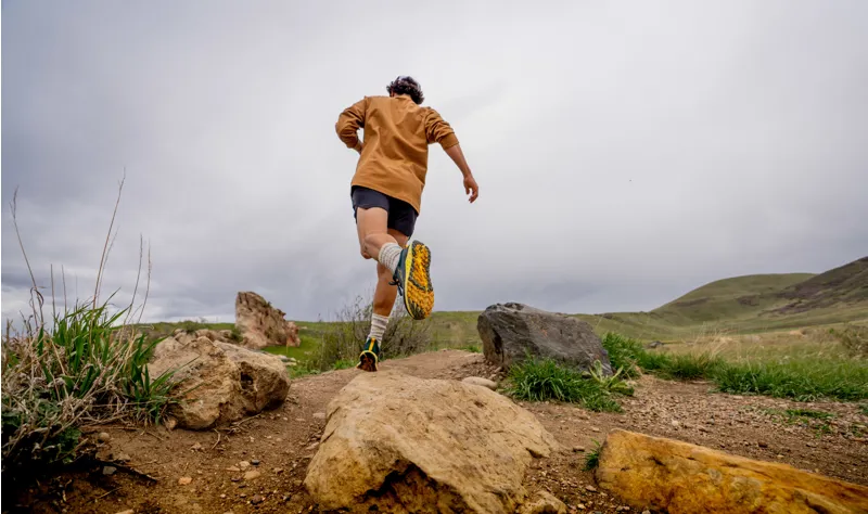 Altra Outroad 2 Men's Road/Trail Running Shoe in Blue/Yellow-6
