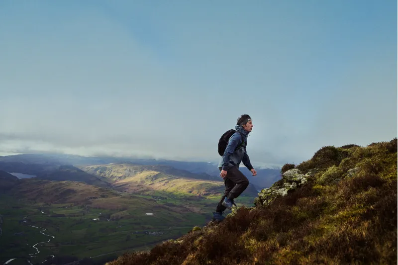 Inov8 Roclite Mid GTX Wide Men's Hiking Boot in Navy/Black-7