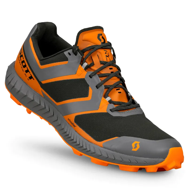 Scott Supertrac RC 2 Men's Trail Running Shoe in Dark Grey/Glow Orange-3