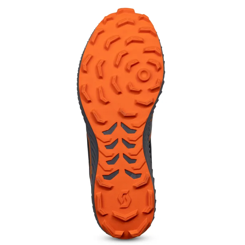 Scott Supertrac RC 2 Men's Trail Running Shoe in Dark Grey/Glow Orange-1