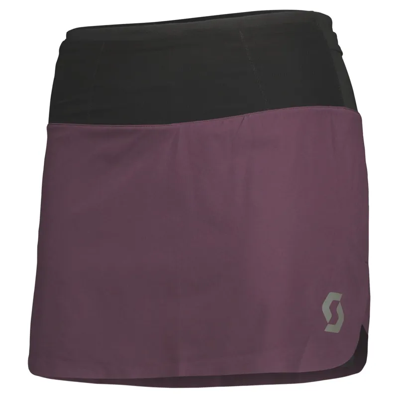 Scott RC Run Women's Running  Skort in Dark Purple/Black