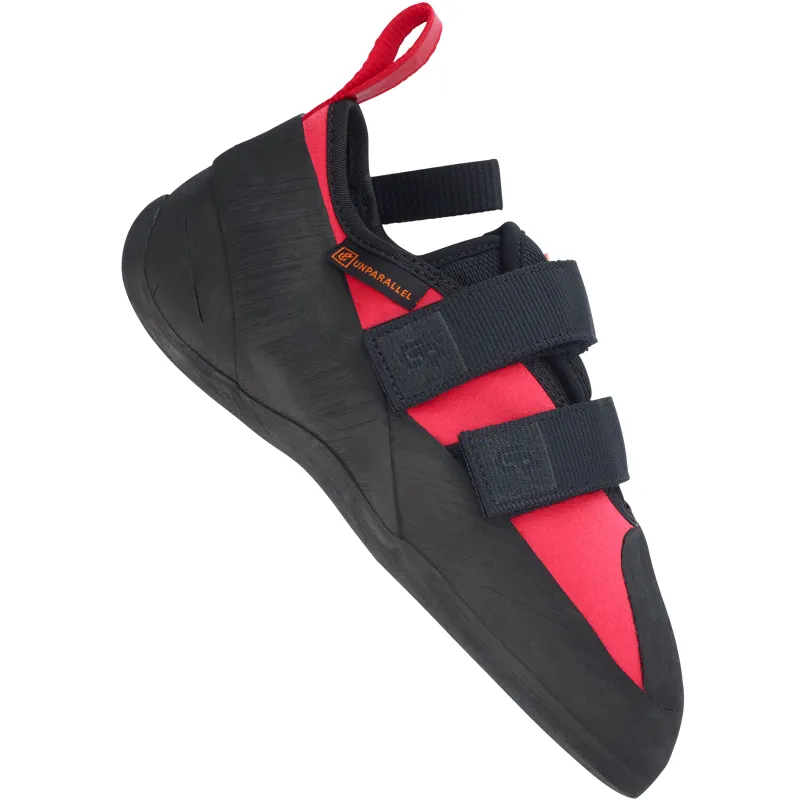 Unparallel UP Rise VCS LV Unisex Climbing Shoe in Red/Black