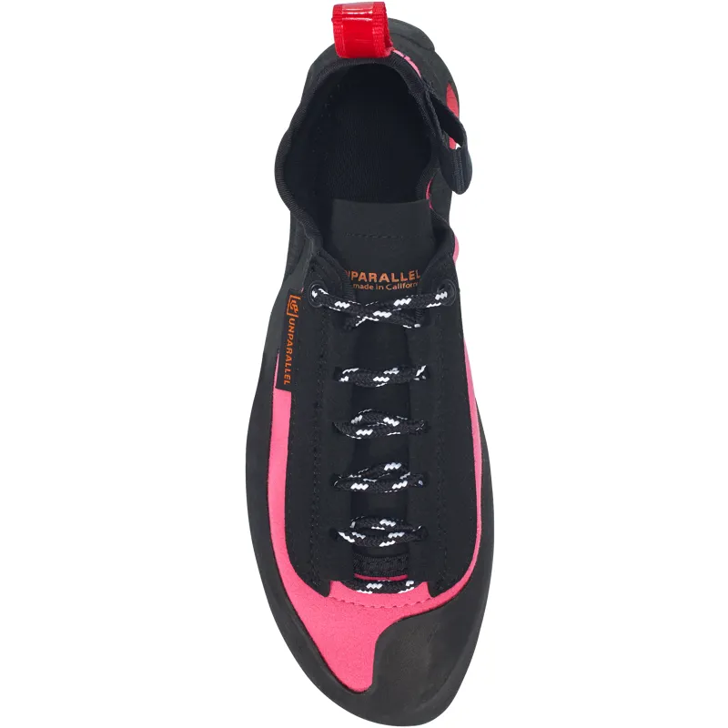 Unparallel UP Lace LV Unisex Climbing Shoe in Pink/Black-4