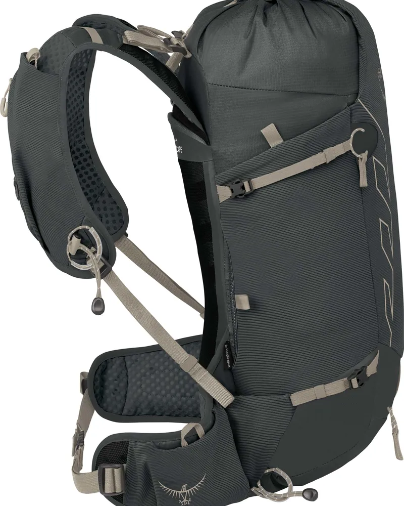 Osprey Tempest Velocity 20 Women s Multi Sport Backpack in Dark Charcoal Chiru Tan