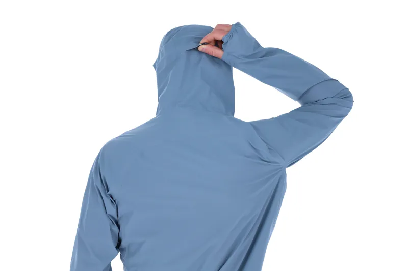 Inov8 Stormshell FZ V2 Men's Waterproof Running Jacket in Blue Grey-4