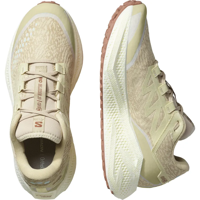 Salomon Aero Glide 3 Men's Gravel Running Shoe in Green Haze/Vanilla Ice/Russet-5