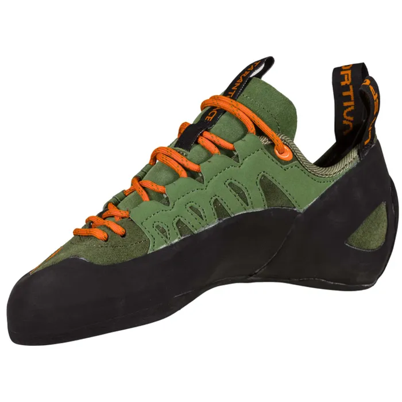 La Sportiva Tarantulace Men's Climbing Shoe in Olive/Tiger-3
