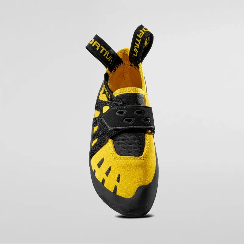 La Sportiva Tarantula Junior Climbing Shoe in Yellow/Black-2