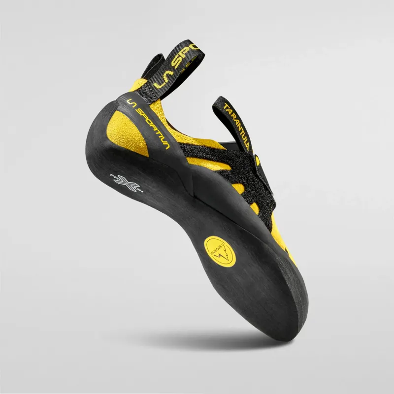 La Sportiva Tarantula Junior Climbing Shoe in Yellow/Black-5