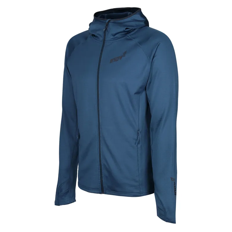 Inov8 VentureLite Mid Hoodie Full Zip Men's Midlayer in Navy-2