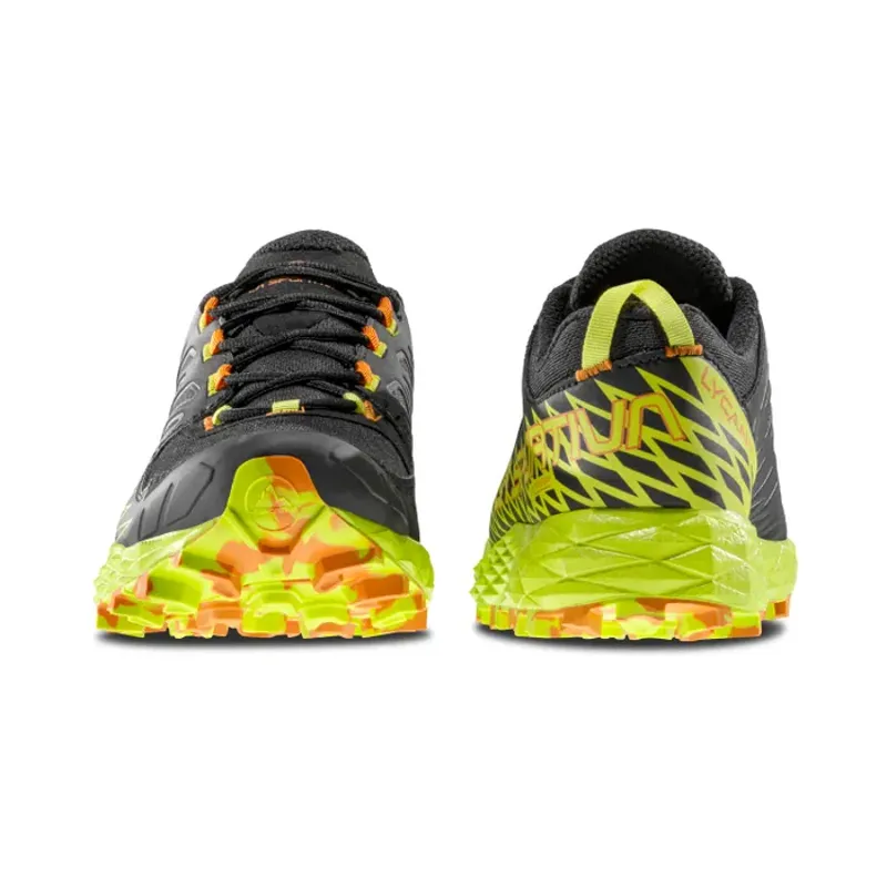 La Sportiva Lycan GTX Men's Trail Running Shoe in Black/Lime Punch-3