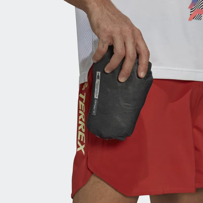 adidas Terrex Agravic Rain Jacket Men's WP Running Jacket in Black-6