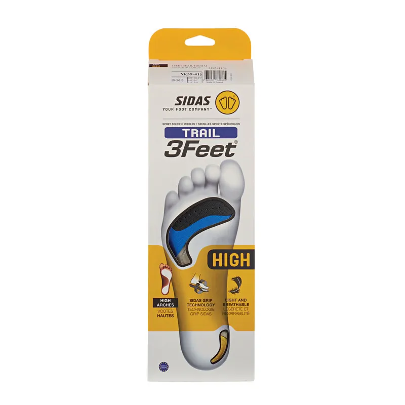 Sidas 3Feet Trail High Insoles-5