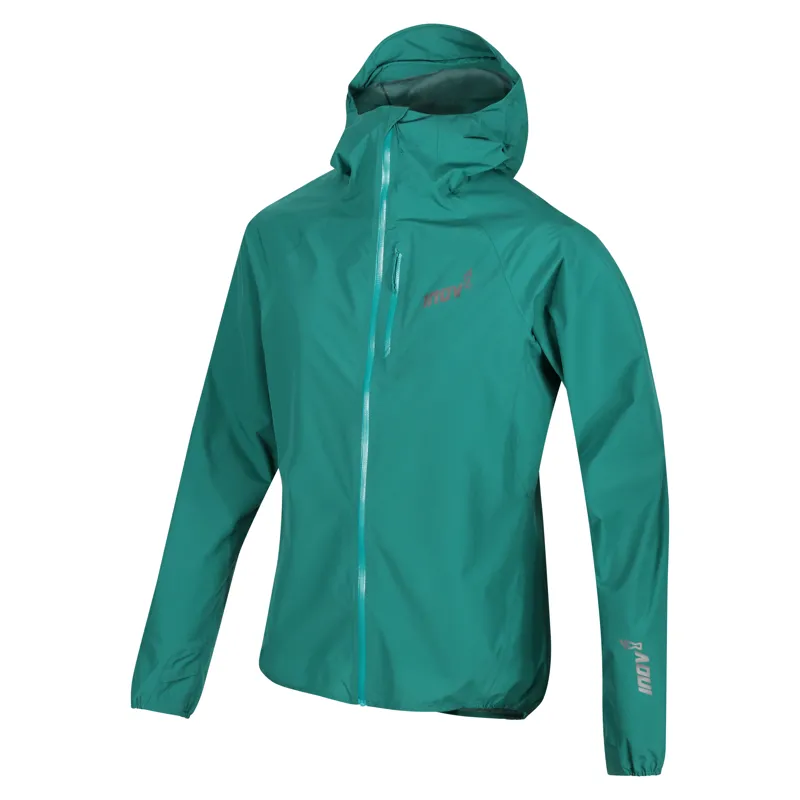 Inov8 Stormshell FZ V2 Men's Waterproof Running Jacket in Dark Green-9