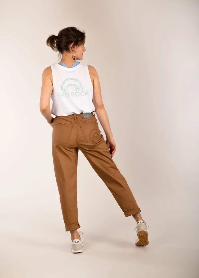 3rd Rock Unisex Gaia Twill Pant in Camel's Arse-1