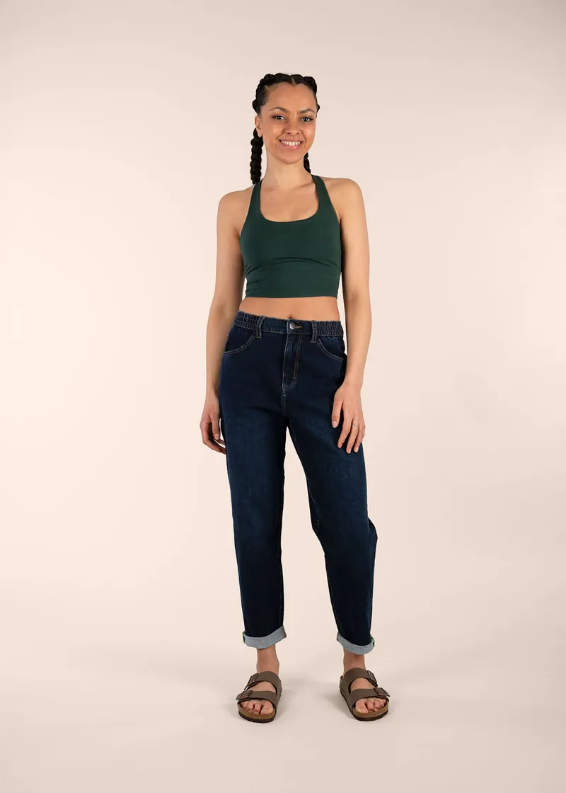 3rd Rock Women's Luna Sports Bra in Toad-1