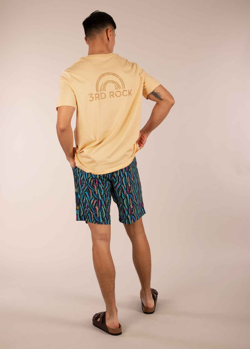 3rd Rock Mofo Shorts in Tuti Shrubbery -3