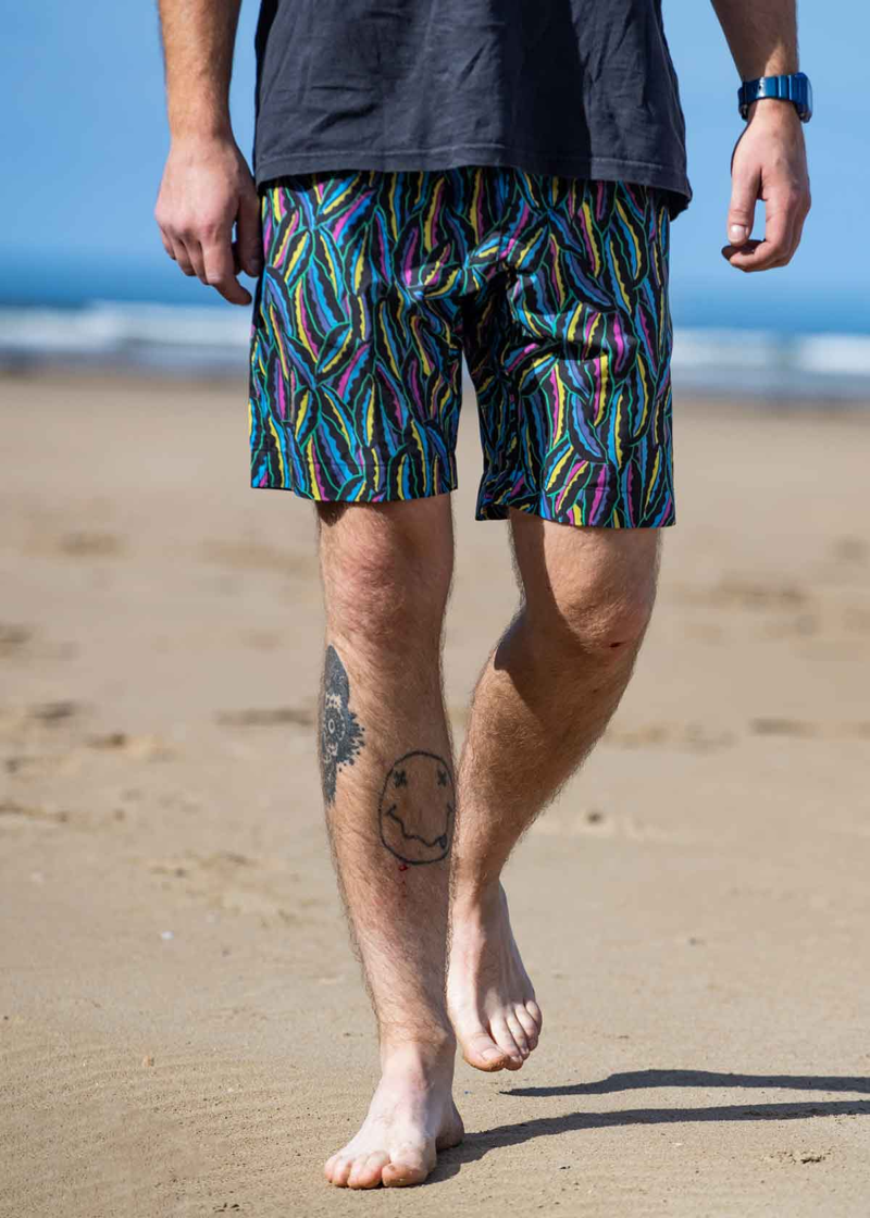 3Rd Rock Men's Mofo Shorts in Tuti Shrubbery-1