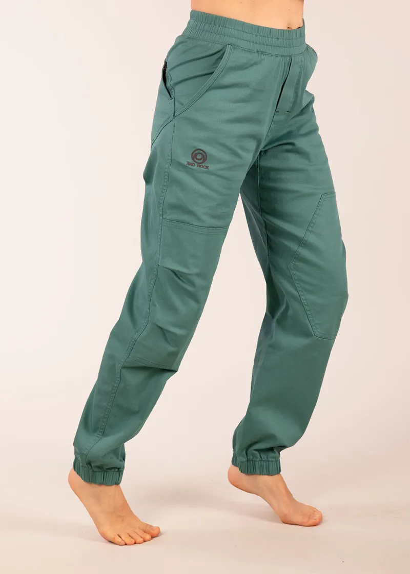 3rd Rock Unisex Nova Twill Trouser in Ivy-2