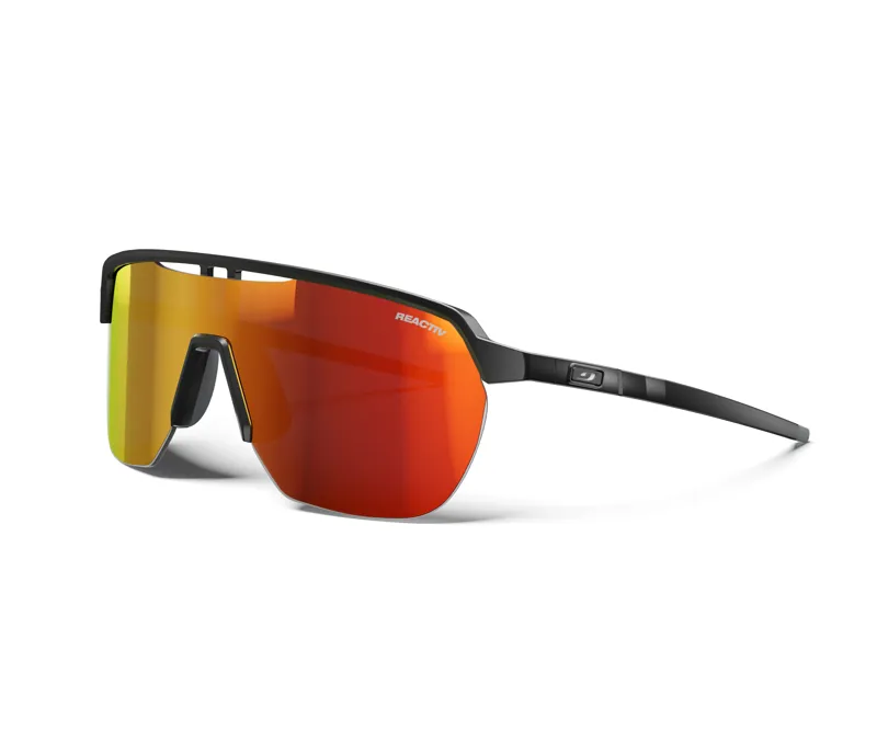 Julbo Frequency Running Sunglasses with Reactiv Lens in Black / Red