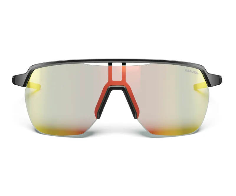 Julbo Frequency Running Sunglasses with Reactiv Lens in Black / Red-2