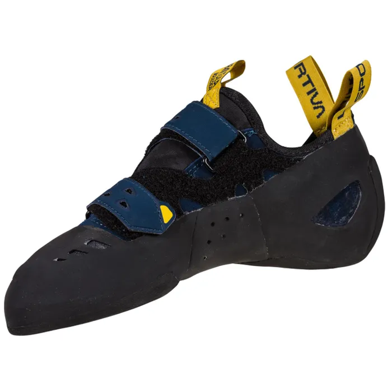 La Sportiva Tarantula Boulder Unisex Climbing Shoe in Night Blue/Moss-3