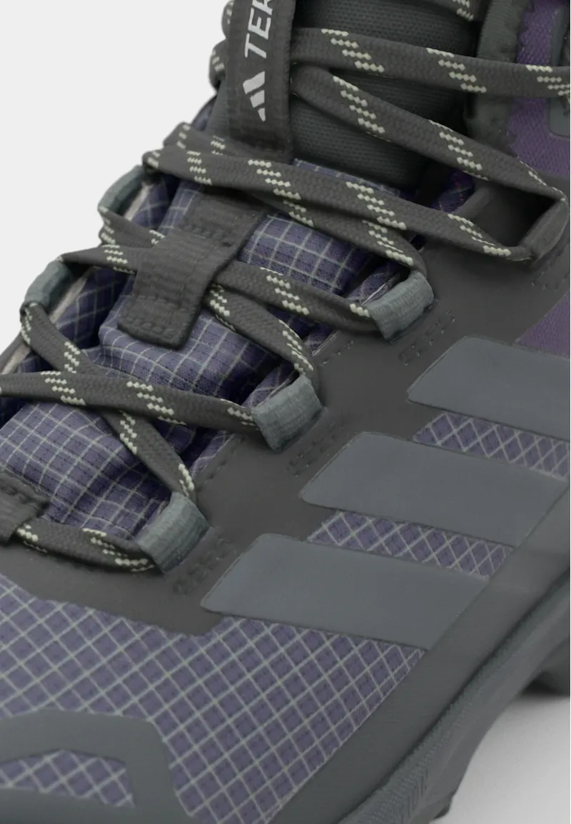 adidas Terrex Skychaser AX5 MID GTX CLIMA Women's Hiking Boots in Aurora Plum/Grey Six/Tent Green-4