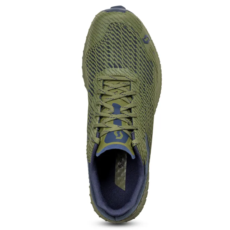 Scott Supertrac Amphib Men's Trail/Fell Running Shoe in Fir Green/Dark Blue-2