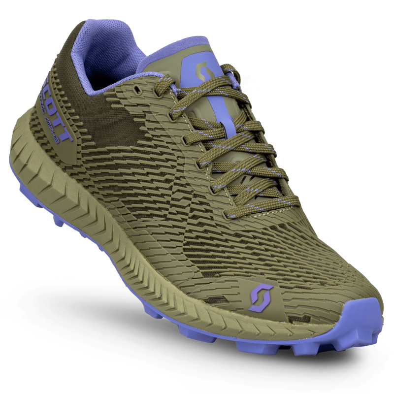 Scott Supertrac Amphib Women's Trail/Fell Running Shoe in Sage Green/Dream Blue-5