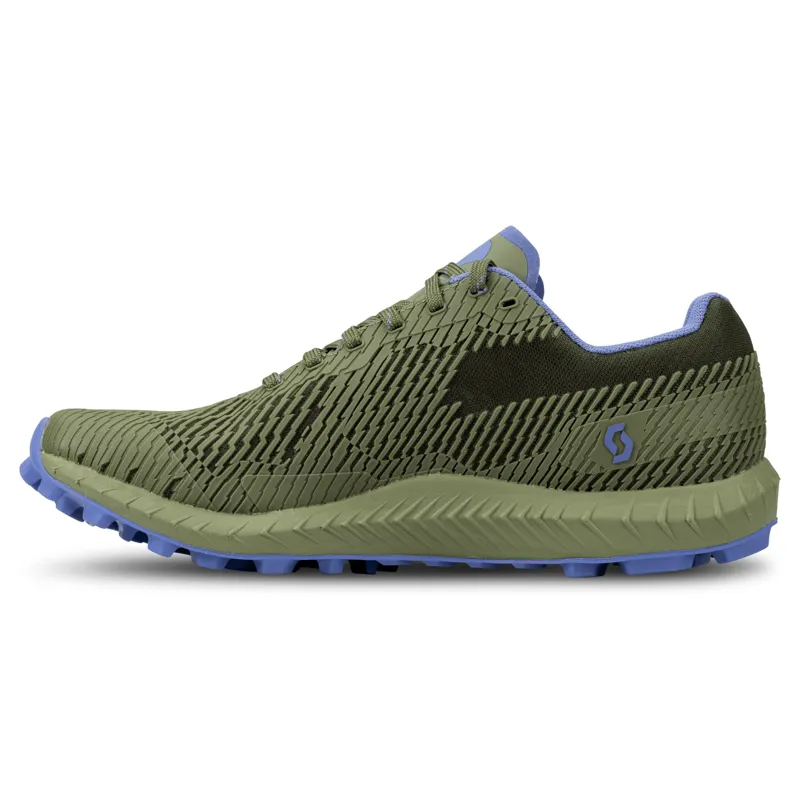 Scott Supertrac Amphib Women's Trail/Fell Running Shoe in Sage Green/Dream Blue-3