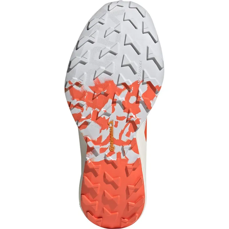 adidas Terrex Agravic Speed Women's Trail Running Shoe in Dash Grey/Impact Orange/Cloud White-4