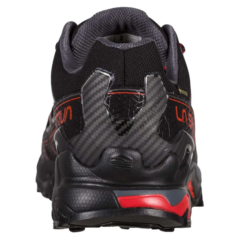 La Sportiva Ultra Raptor II GTX Men's Hiking Shoe in Black/Goji-4