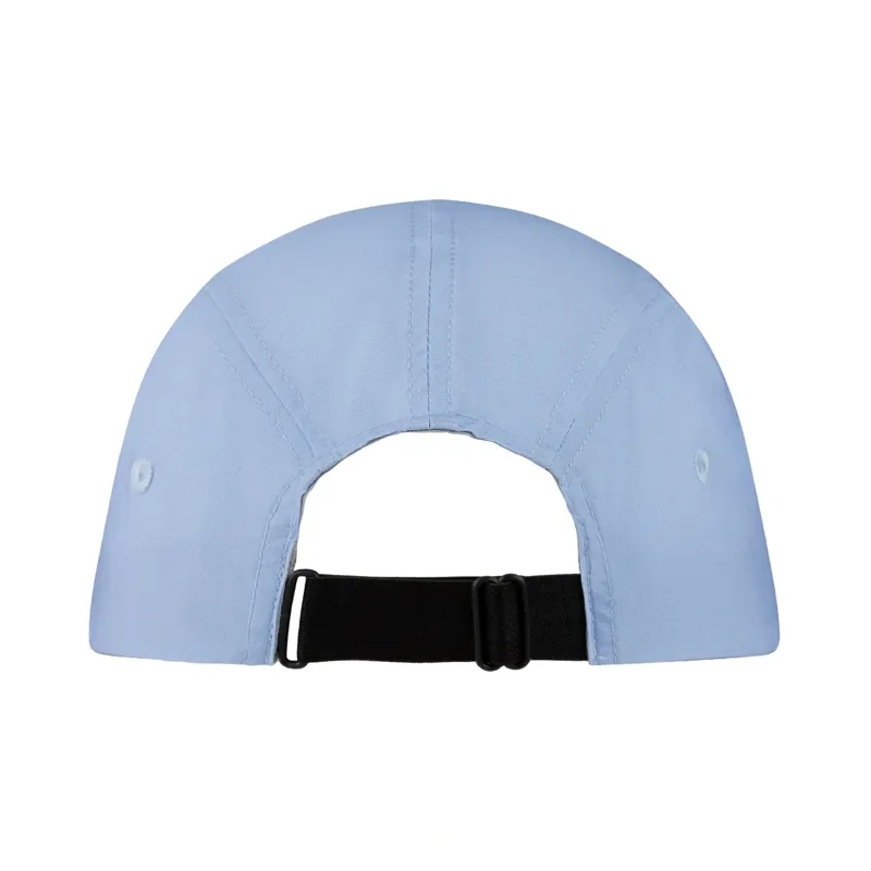 Buff 5 Panel Go Cap in Solid Glory Blue-3