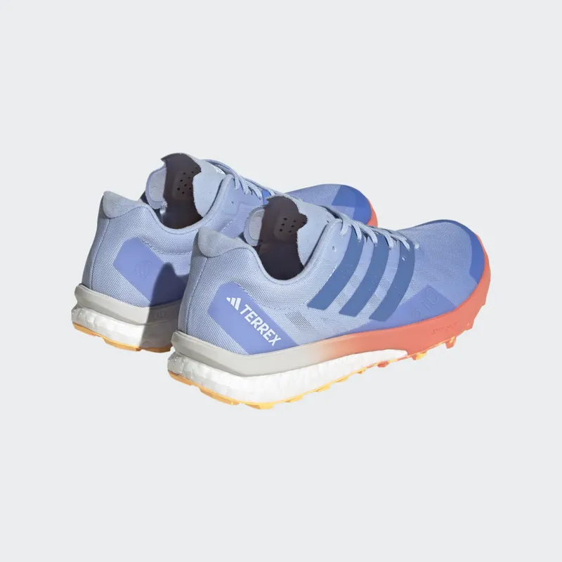 adidas Terrex Speed Ultra Women's Trail Running Shoe in Blue Dawn/Blue Fusion Met./Coral Fusion-7