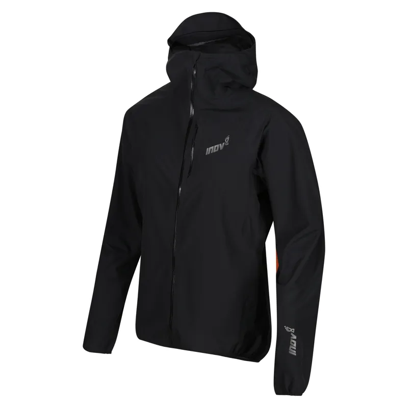 Inov8 Stormshell FZ V2 Men's Waterproof Running Jacket in Black-2