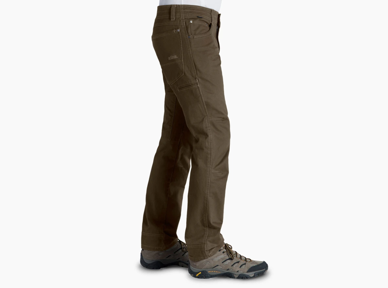 Kuhl Free Rydr Men's Trousers in Dark Khaki-2