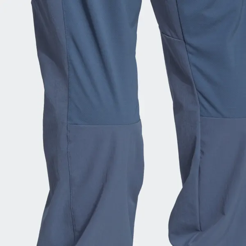 adidas Terrex Men's Techrock Alpine Climbing Tracksuit Bottoms in Wonder Steel-9