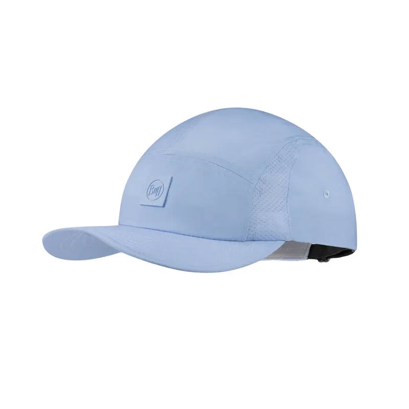 Buff 5 Panel Go Cap in Solid Glory Blue-1