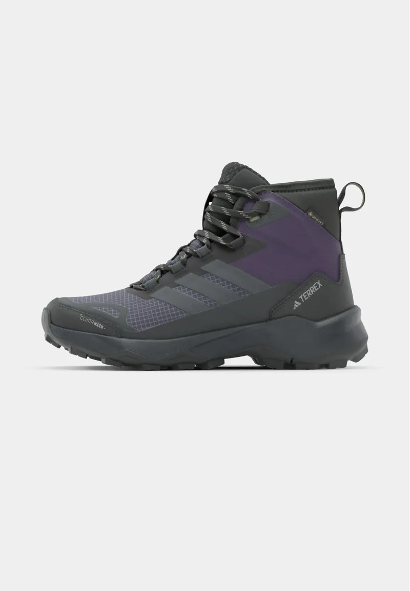 adidas Terrex Skychaser AX5 MID GTX CLIMA Women's Hiking Boots in Aurora Plum/Grey Six/Tent Green-2